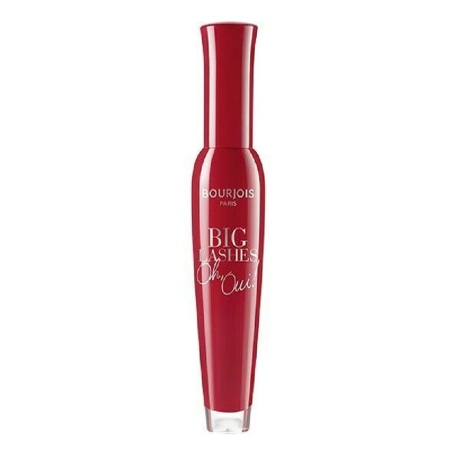 ماسكارا برجوا بيج لاش فوليوم اسود 01  bourjois big lashes long intense volume black shade zigzag fiber brush eyes  001 black