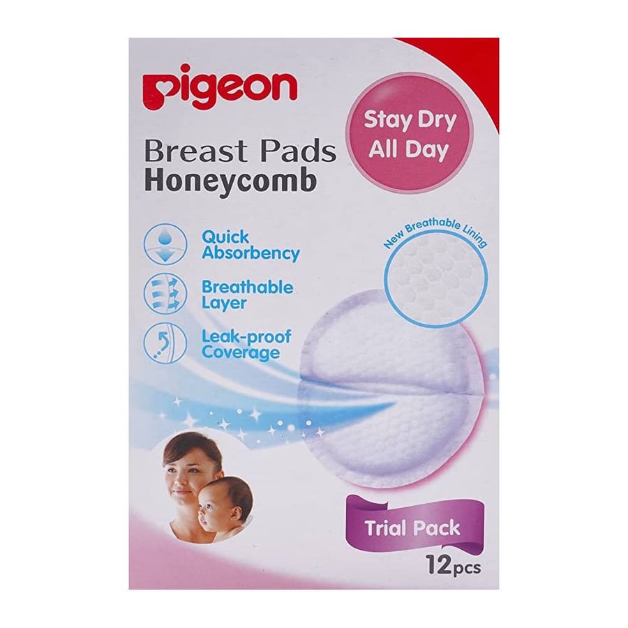حفاضة ثدى بيجن 12 قطعة pigeon breast pads 12 pads