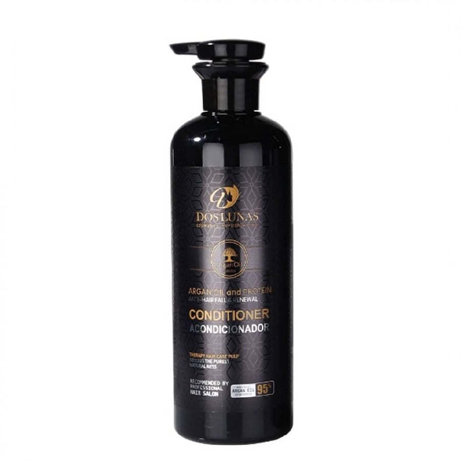 بلسم دوس لوناس بزيت الارجان والبروتين 750 مل dos lunas argan oil and protein conditioner 750 ml