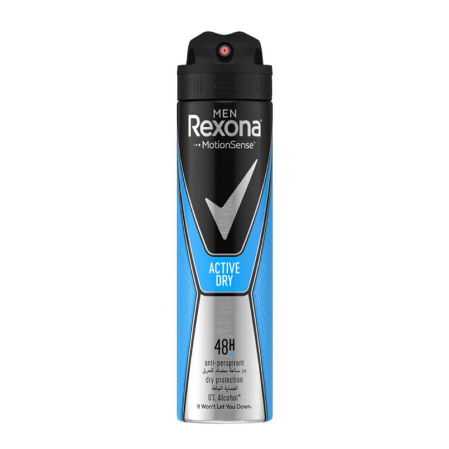 مزيل عرق ريكسونا 150 مل أكتيف دراى للرجال motionsense active dry deodorant 150ml for men