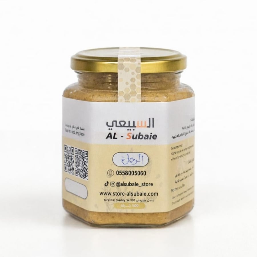 عسل خلطه الرجل