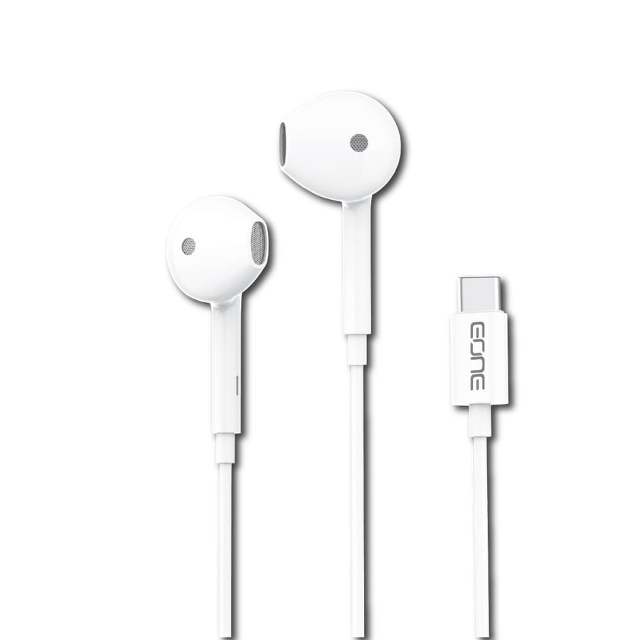 سماعة أذن ستيريو من EONE بمنفذ Type-C بطول 1.2 متر