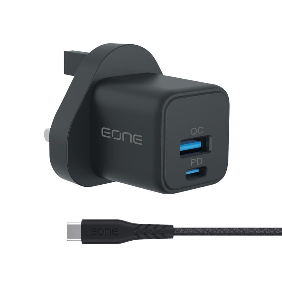 شاحن حائط EONE VOLT بتقنية GaN بقدرة 65 واط مع PD