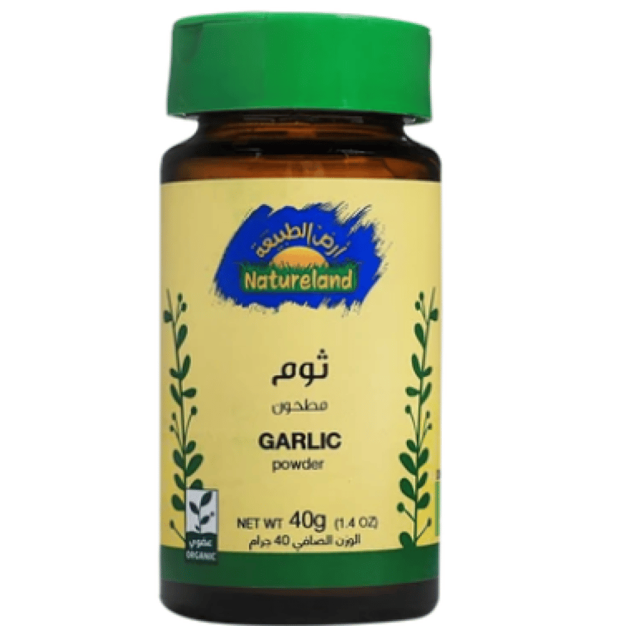 أرض الطبيعة ثوم مطحون 40 جم