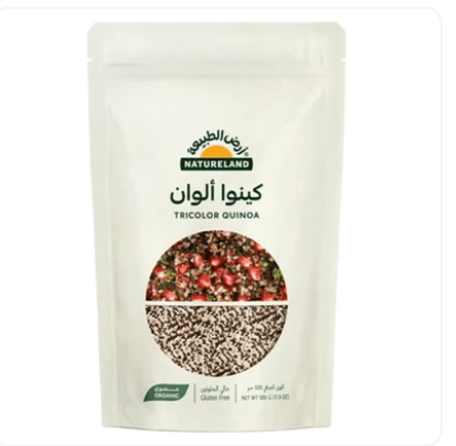 أرض الطبيعة حب كينوا الوان 500 جم