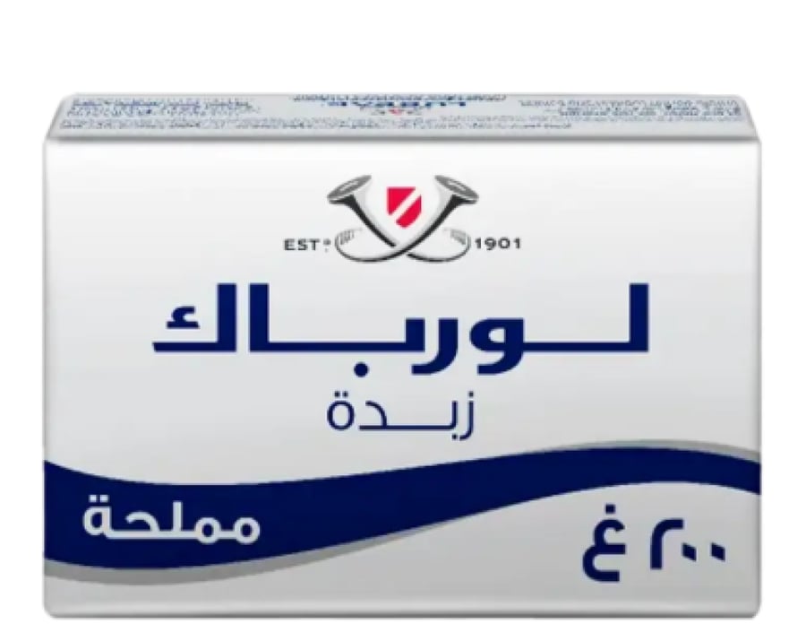 لورباك زبدة مملحة قالب 200 جم