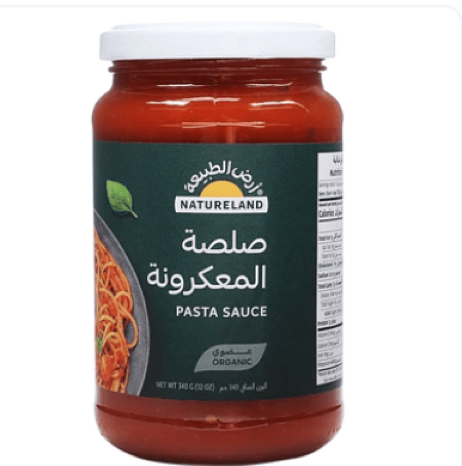 أرض الطبيعة صلصة المعكرونة التقليدية 340 جم