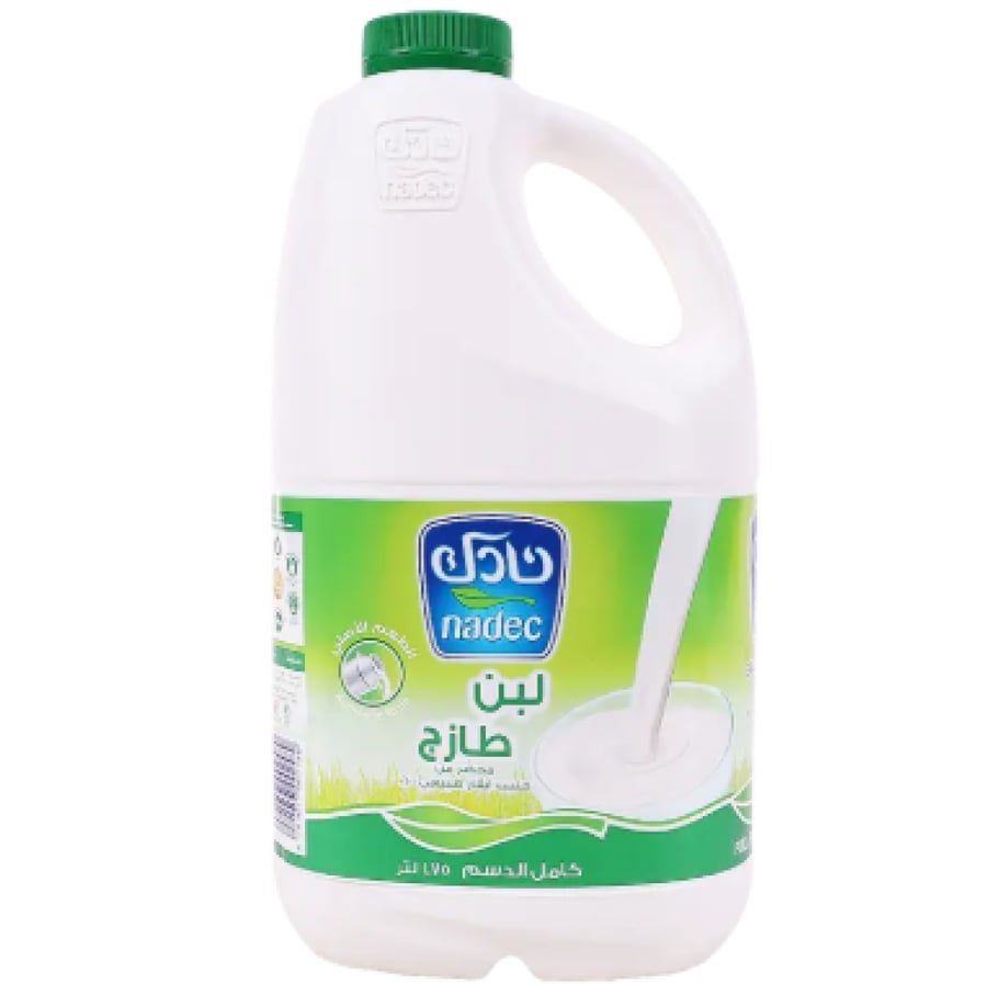 نادك لبن كامل الدسم 1.75 لتر