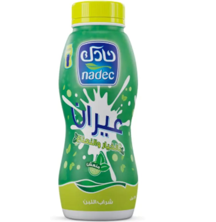 نادك لبن عيران نعناع وخيار 225 مل