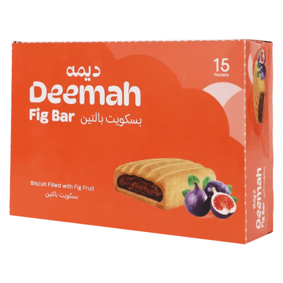 ديمه بسكويت بكريمة الفانيلا علبة 12 حبة 27 جم