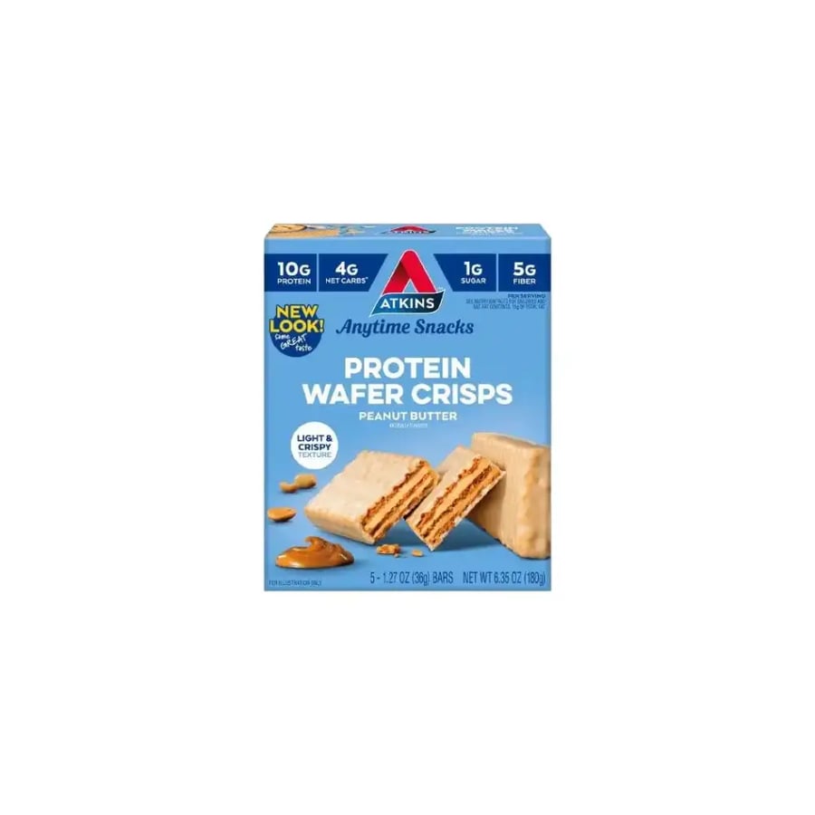 Atkins Snack Wafer 5pk Peanut Butter