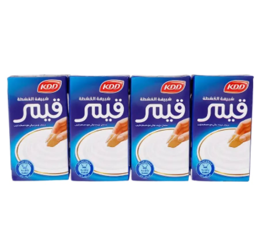 كي دي دي شبيه قشطة قيمر 4 حبات 125 جم