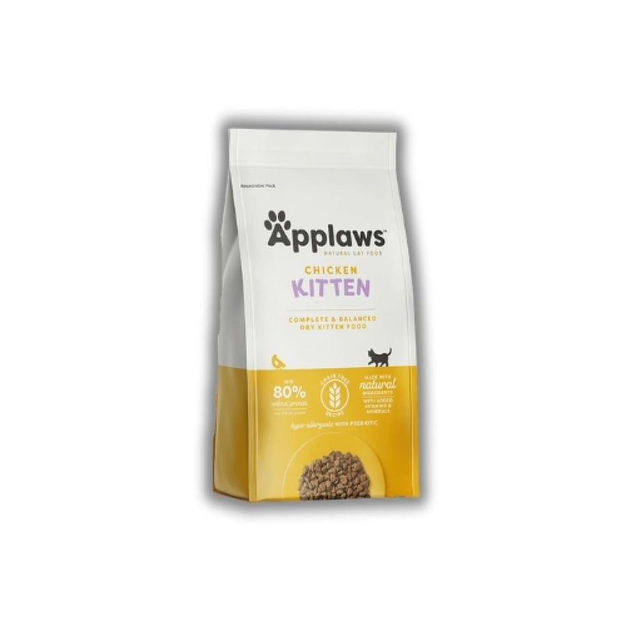 ابلاوز طعام جاف قطط صغيرة دجاج كيتن , Applaws Kitten Dry Food Chicken