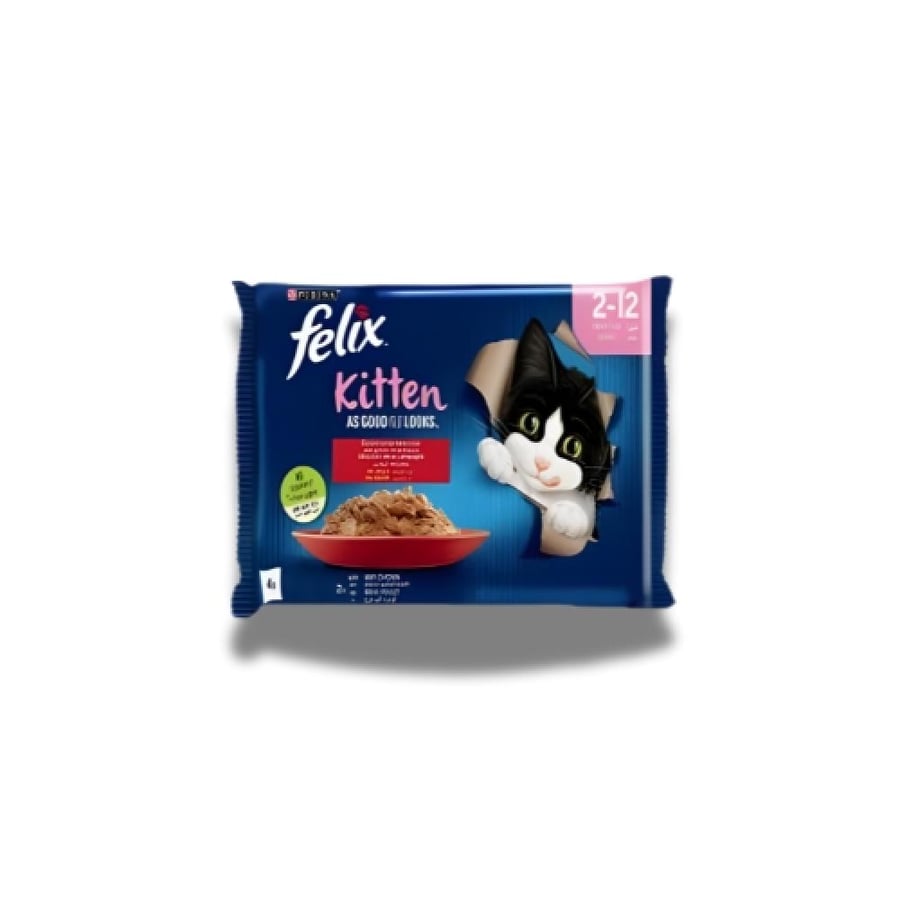 بورينا فيليكس ظروف رطبة قطط صغيرة Purina Felix for Kittens