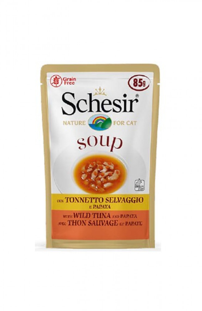 Cheesar cat food in soup 85 gr