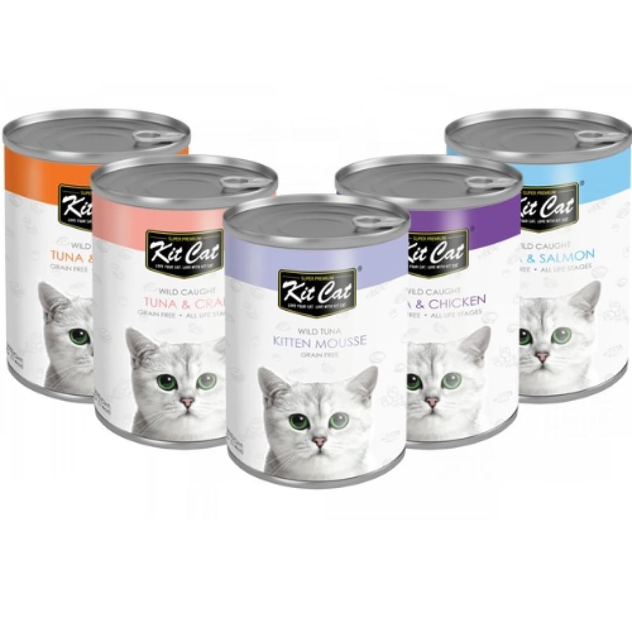 قطط معلبات كت كات 400ج Kit cat Canned Food 400g