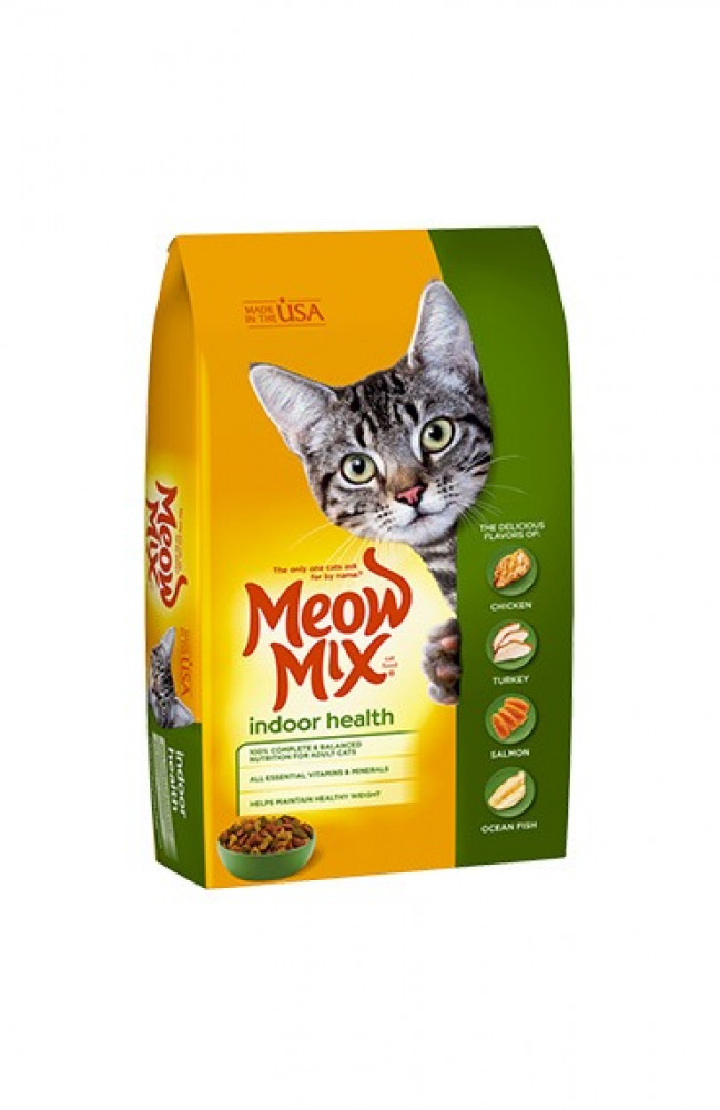 ميو مكس أكل جاف للصحة المنزلية, Meow Mix Dry Food Indoor Health