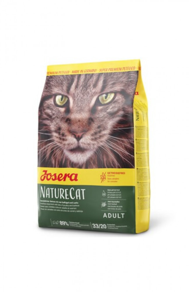 NatureCat Salmon Poultry dry food نايتشر كات سالمون ودواجن اكل جاف
