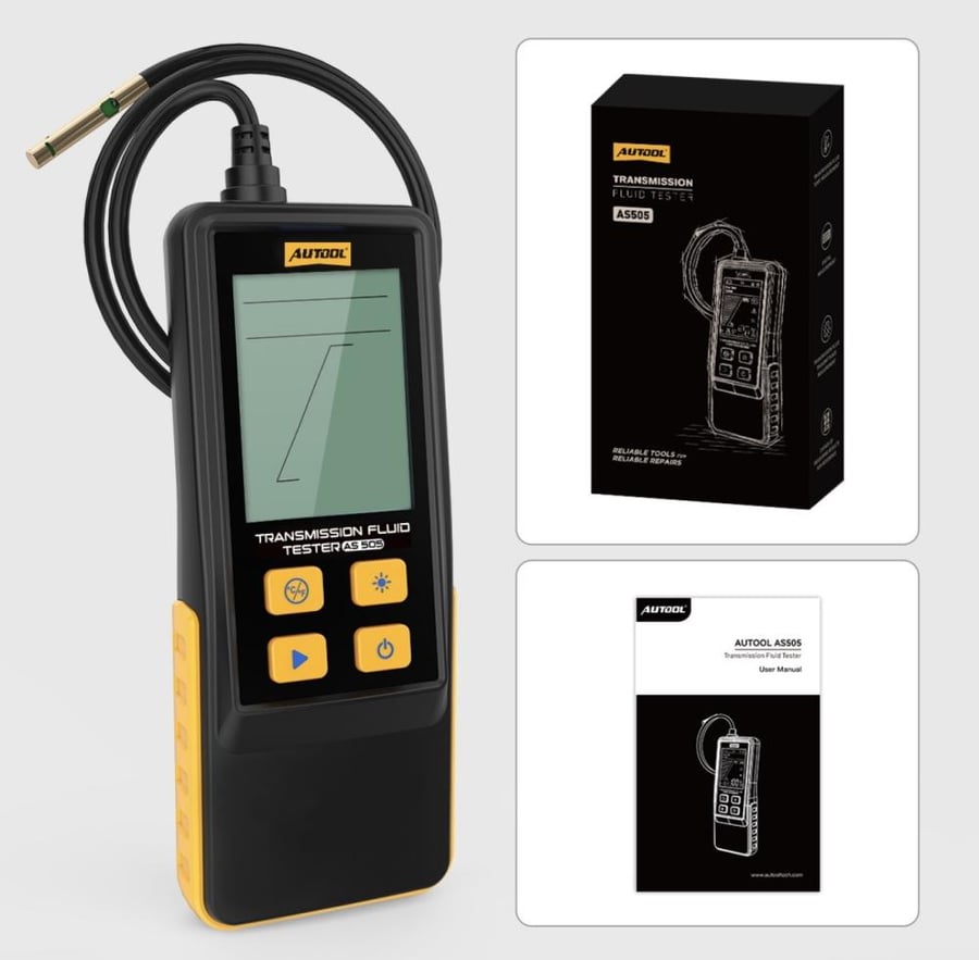 جهاز فحص زيت ناقل الحركة شاشة AUTOOL AS505 ATF ديجيتال