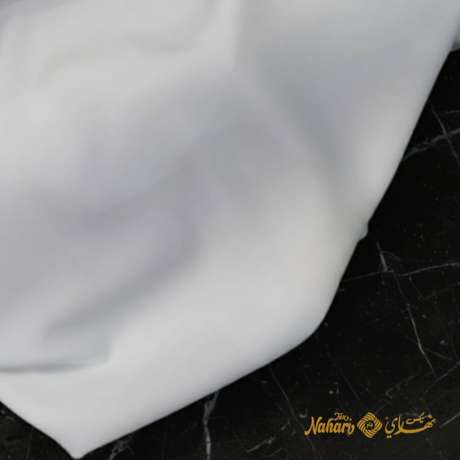 قماش ياباني أبيض | سميراميس للثوب الرجالي