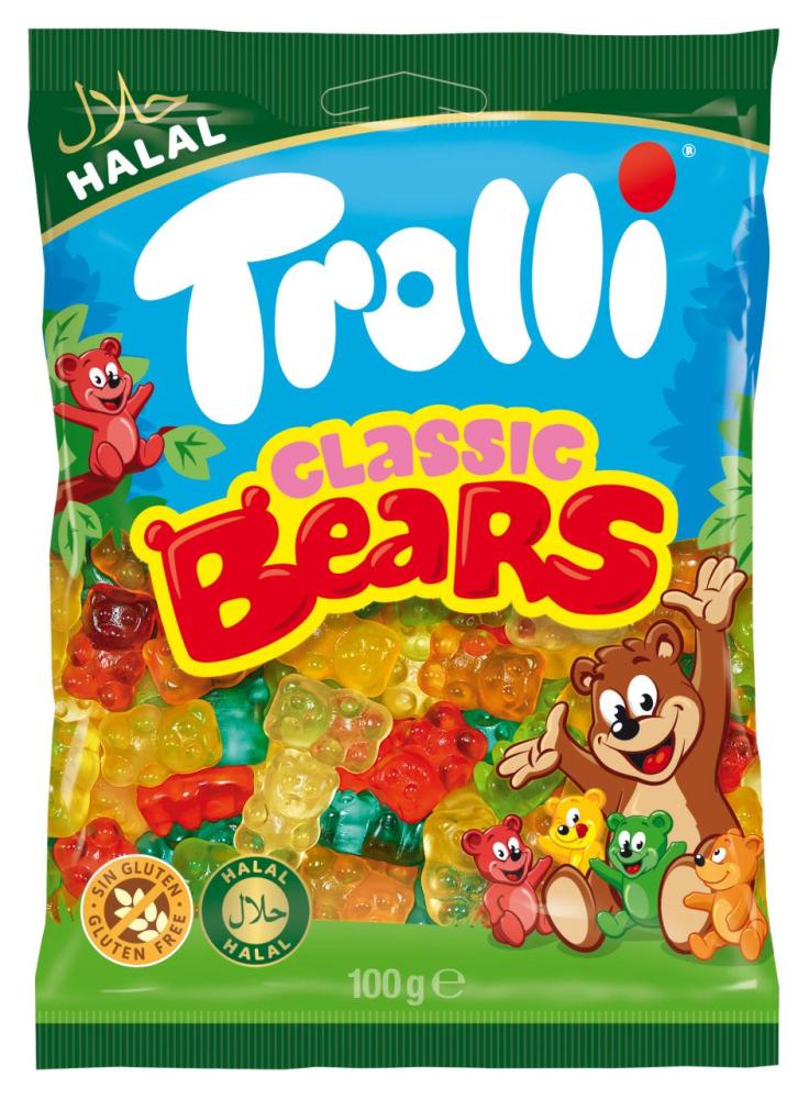 تروللي حلوي خوخ حلقات 100غ / Trolli Peach Rings 100G