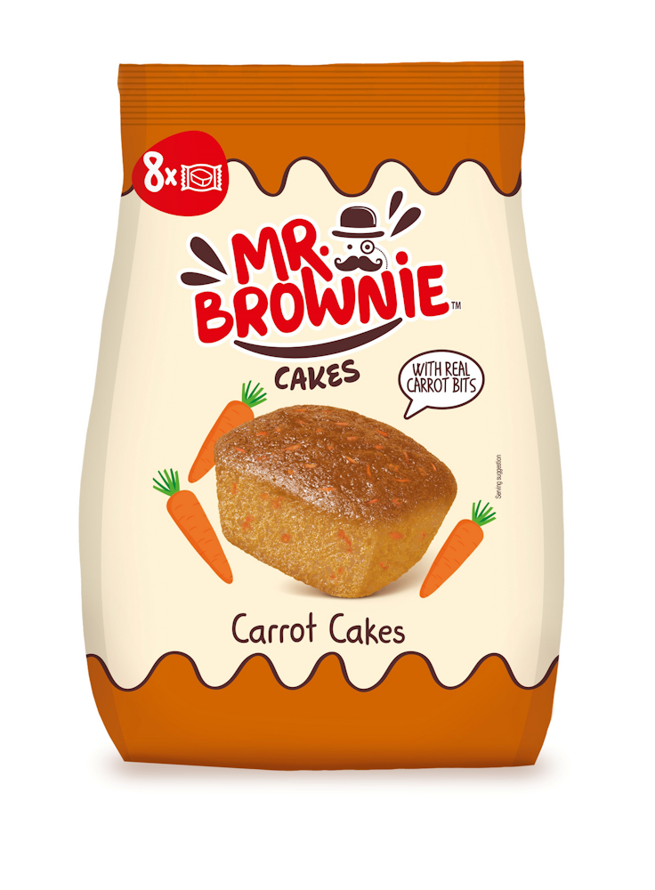 MR-BROWNIE CHOCOLATE BROWNIES WITH CARROT 200G / مستر براوني براونيز بالجزر 200غ