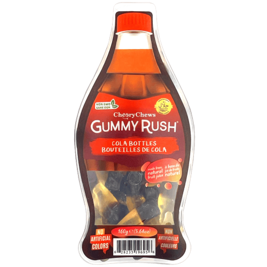 جامي راش كولا زجاجة 160غ / Gummy Rush Cola Bottle 160G