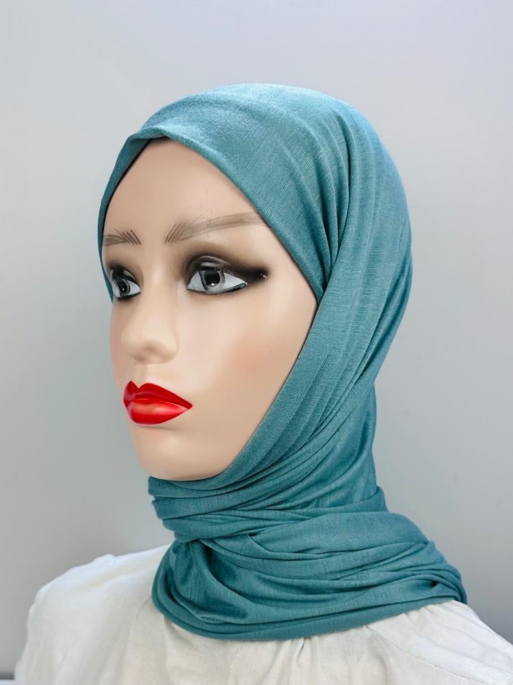 حجاب قطن دبل استرتش - ألوان متعددة