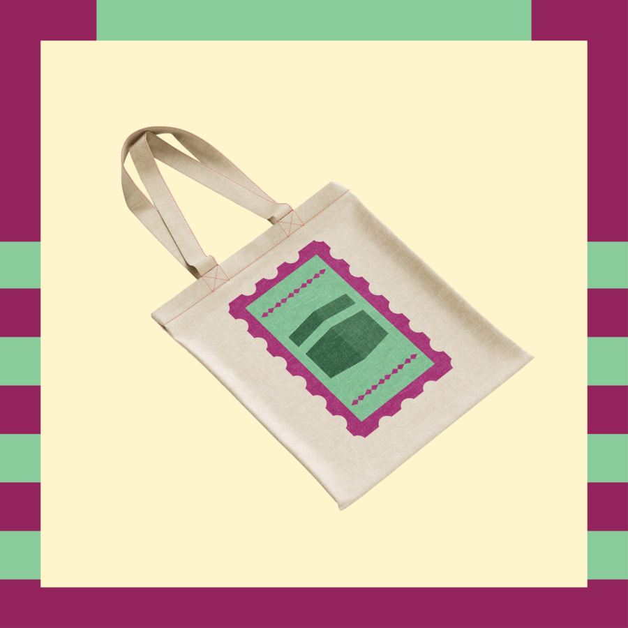 12 cloth bags with National Day identity