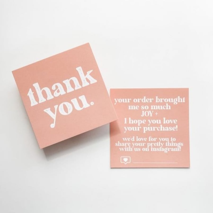 Square cards 5 cm (small)