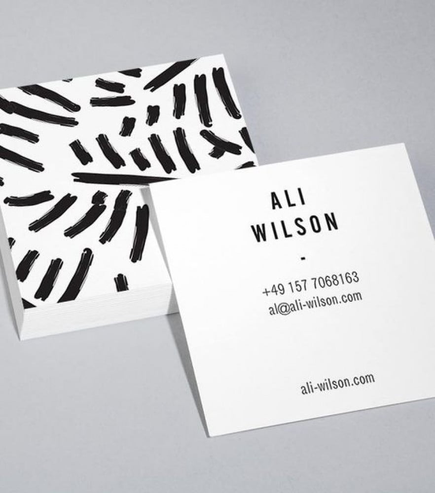 Square cards 5 cm (small)