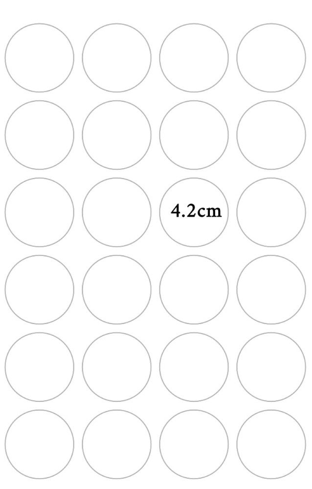 قالب اكريلك للطباعه مقاس4,2سم