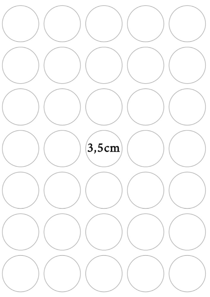 قالب اكريلك مقاس 3,5سم
