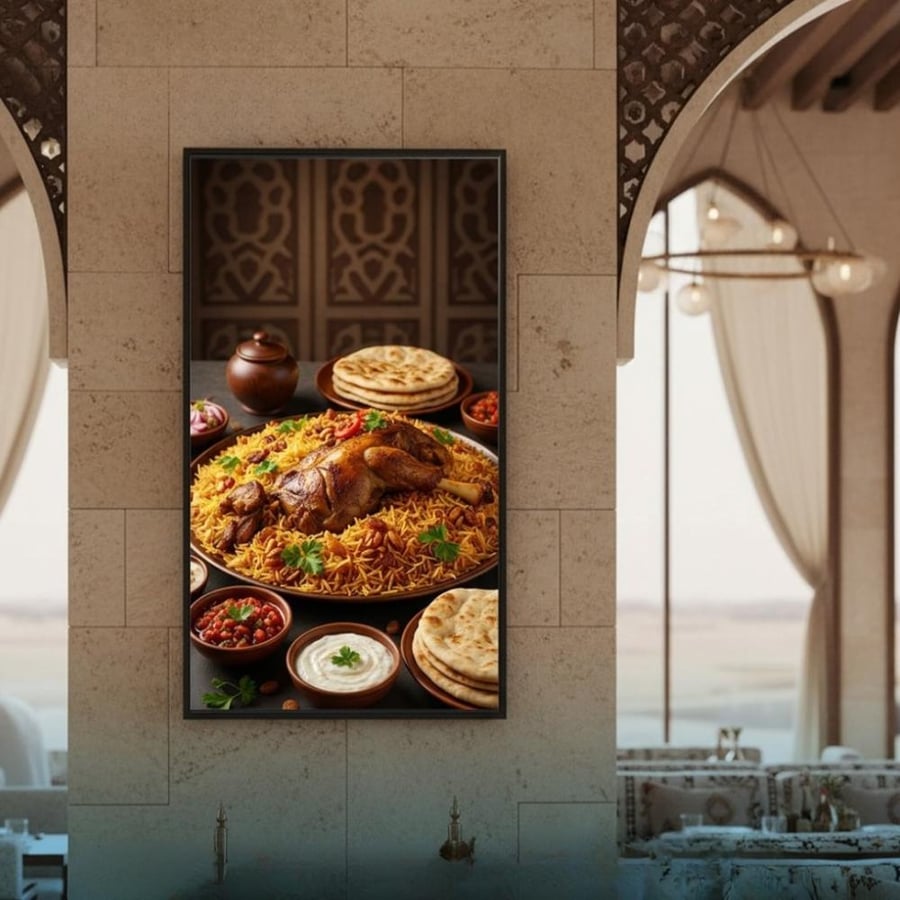 MOKA TCL DS60 Digital Advertising Display 4K  24h Continuous Operation