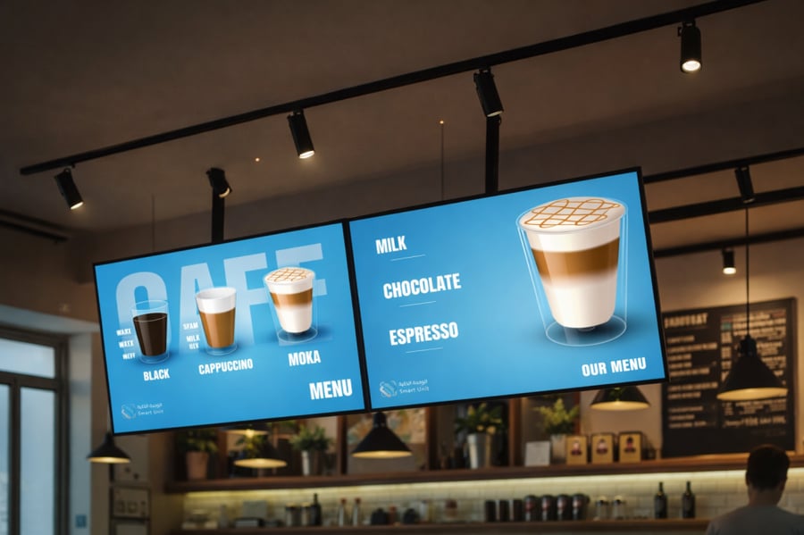 MOKA TCL DS60 Digital Advertising Display 4K  24h Continuous Operation