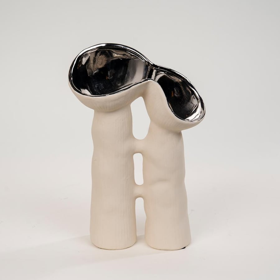 Ceramic Vase with Separate Holes