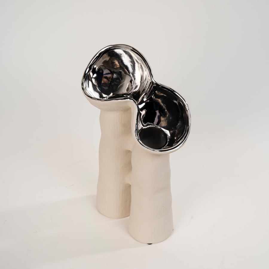 Ceramic Vase with Separate Holes