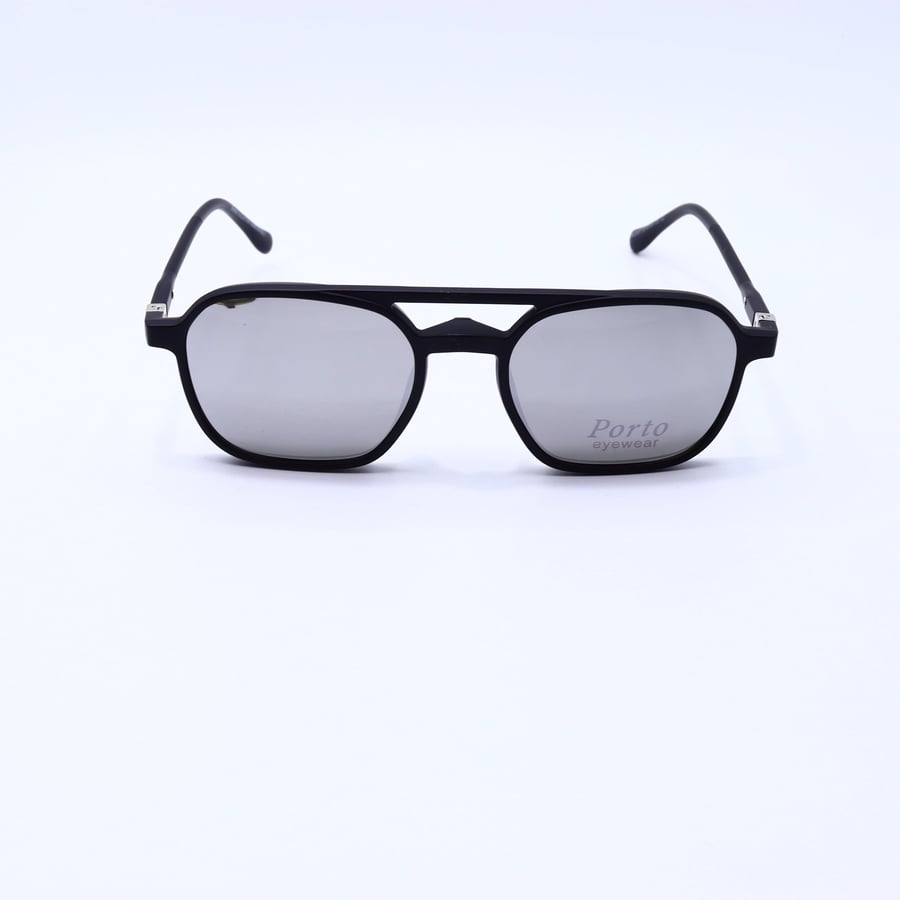 نظارة طبية كليب اون شمسية للجنسين إطار تى آر بورتو (Porto tr2307)