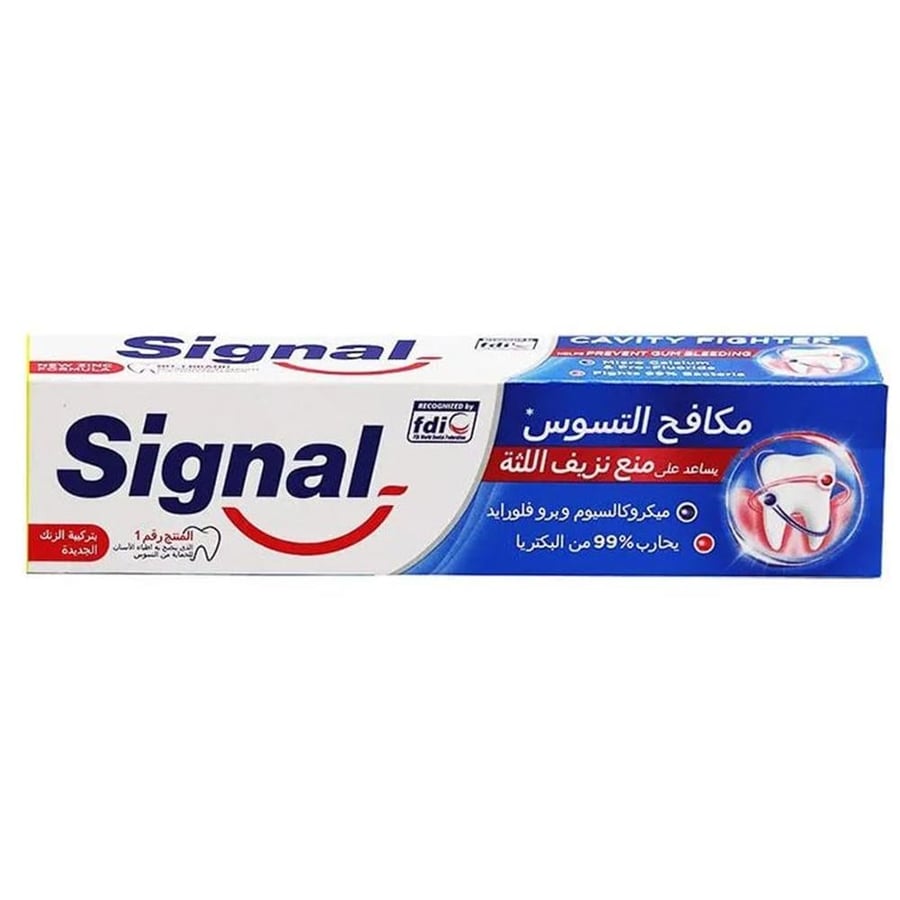 سيجنال معجون أسنان لمكافحة التسوس بالنعناع - 25 مل