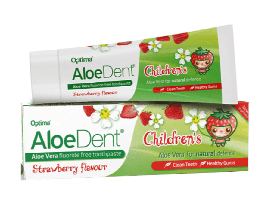 Aloedent Strawberry Toothpaste for Children - 50 ml