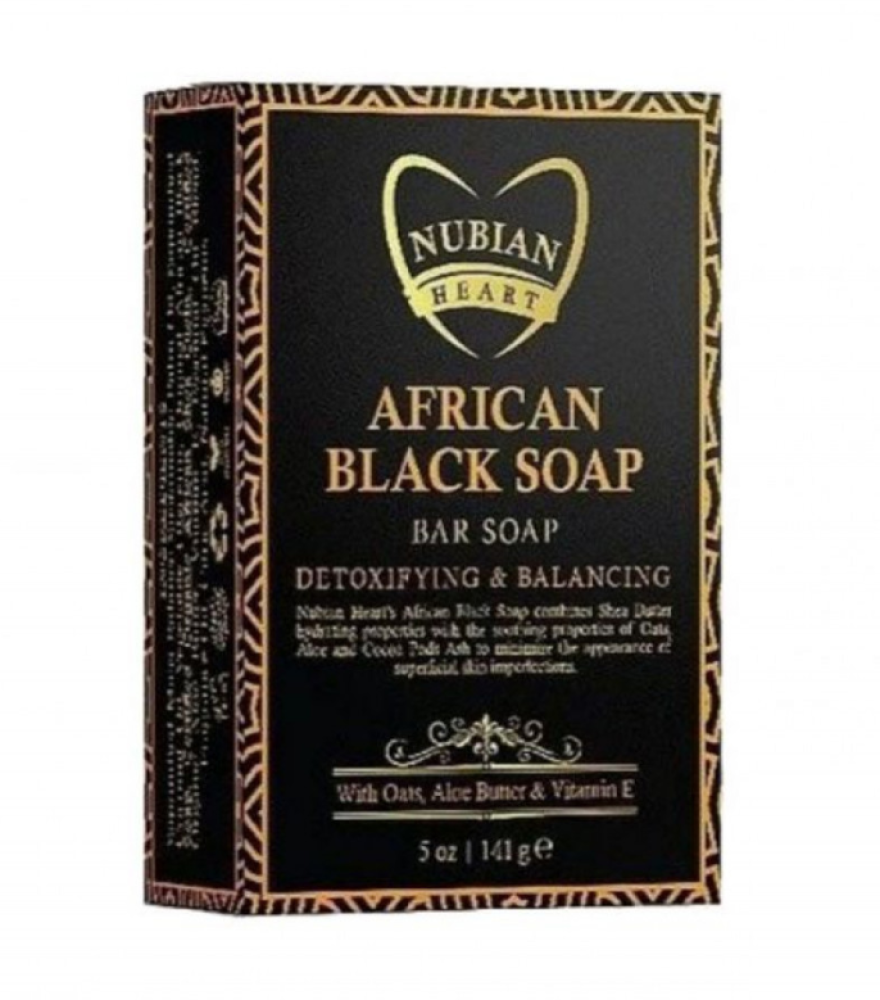 Nubian Heart African Black Soap - 141g