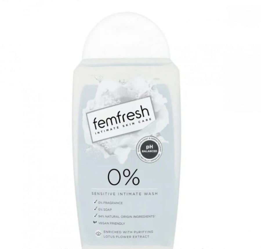 Femfresh Fragrance Free Wash with Lotus Flower and Bamboo Extract 250ml