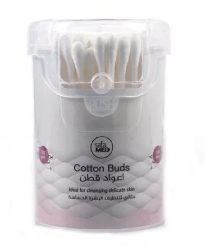 صفا ميد - اعواد قطن 100 حبة
