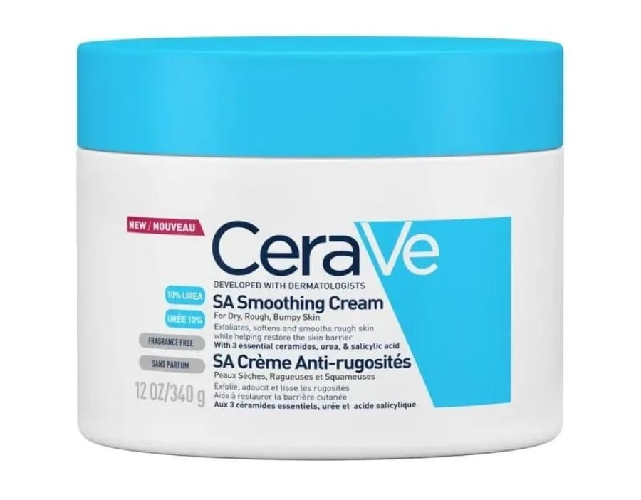 CeraVe Salicylic Acid Smoothing Cream for Rough and Dry Skin 340g