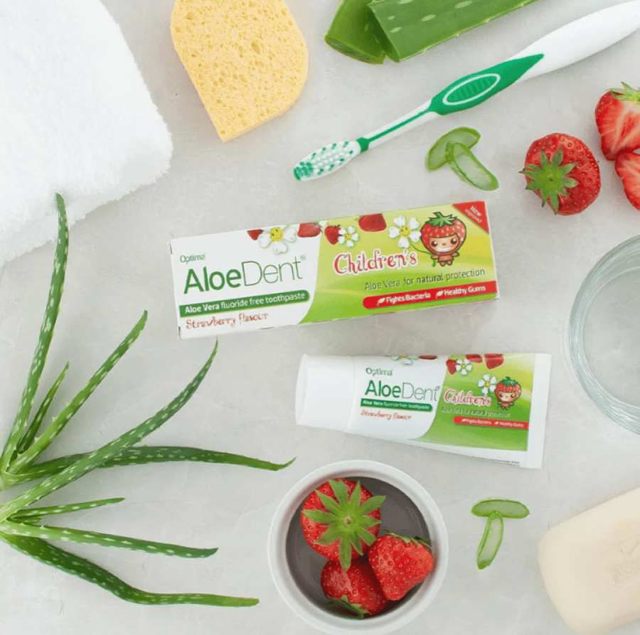Aloedent Strawberry Toothpaste for Children - 50 ml