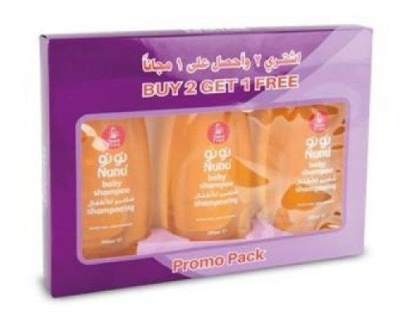 Nunu Baby Shampoo 300ml x 3