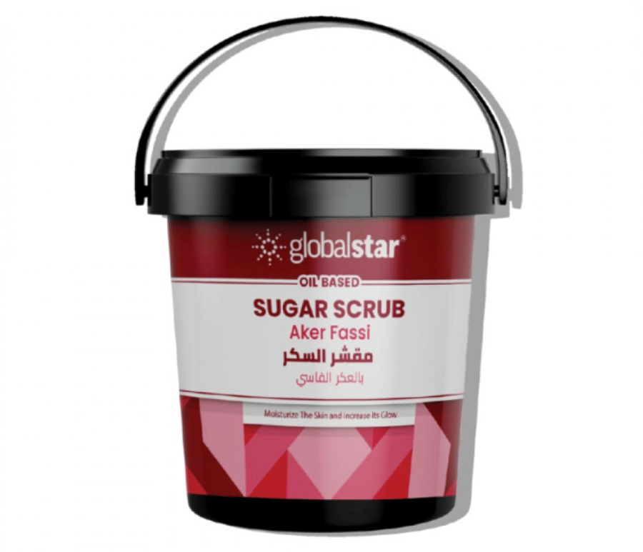 جلوبال ستار مقشر السكر بالعكر الفاسي 600 غ