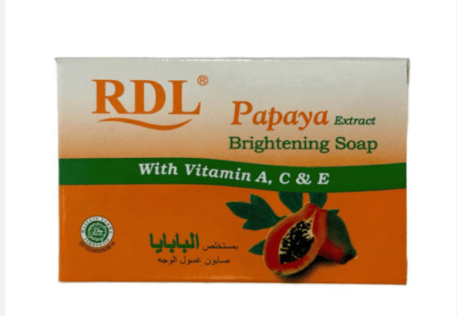 صابونة البابايا اشراق مع الفيتامينات من RDL ار دي ال