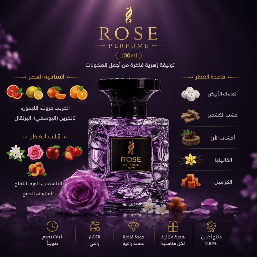 Rose perfume