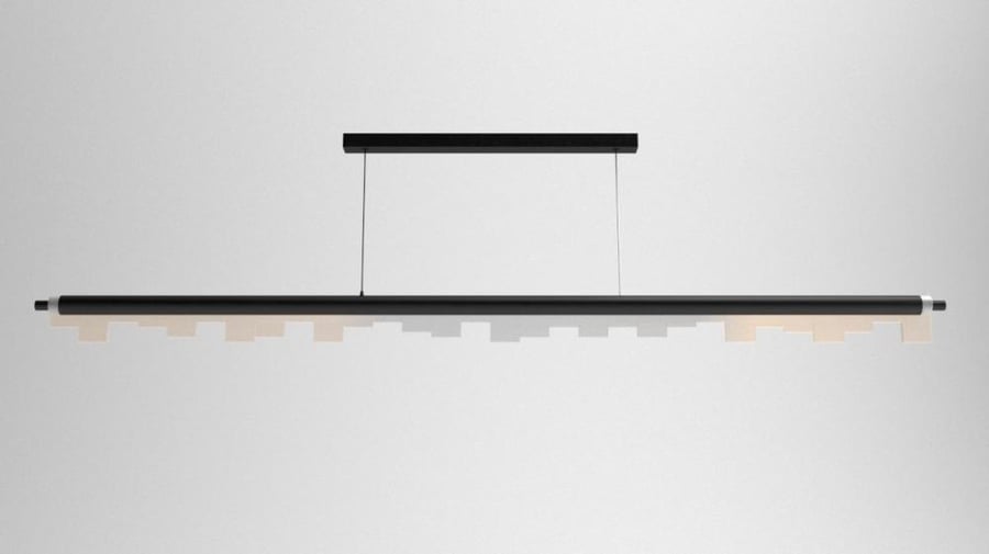 ثريا معلقة  LED متعرج